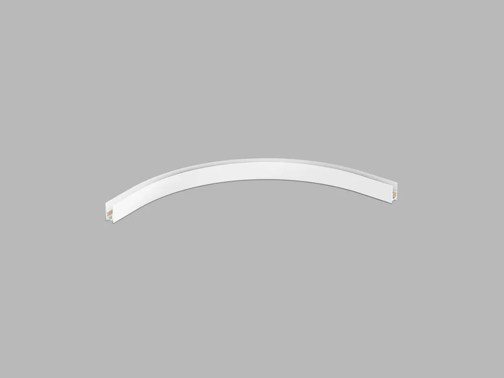 Angle courbe pour rail magnétique LED2 6499301 DALI Blanc R450
