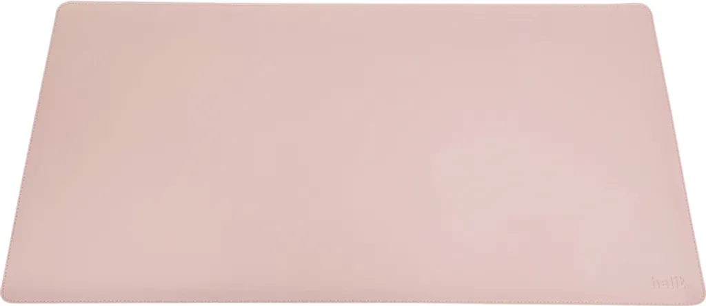 Protection de bureau helit rose en plastique souple et lavable H2525126