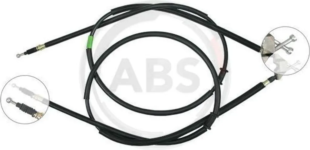 Réparer frein à main bloqué Astra H avec câble A.B.S. K12815 K-12815