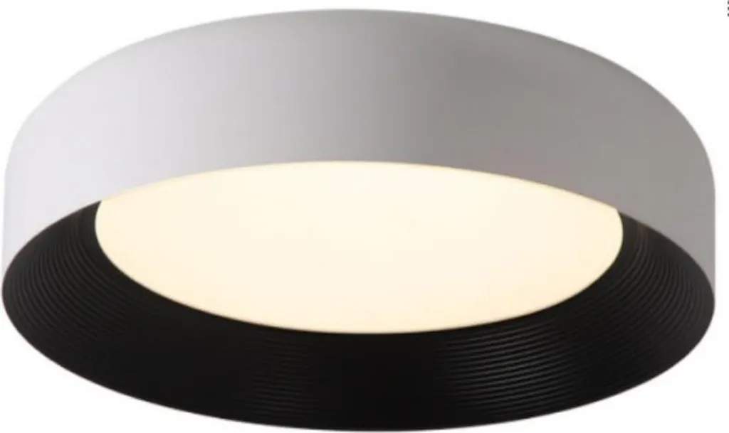 Plafonnier LED Rundo 44cm 20W : Éclairage Puissant Sans Zone d'Ombre