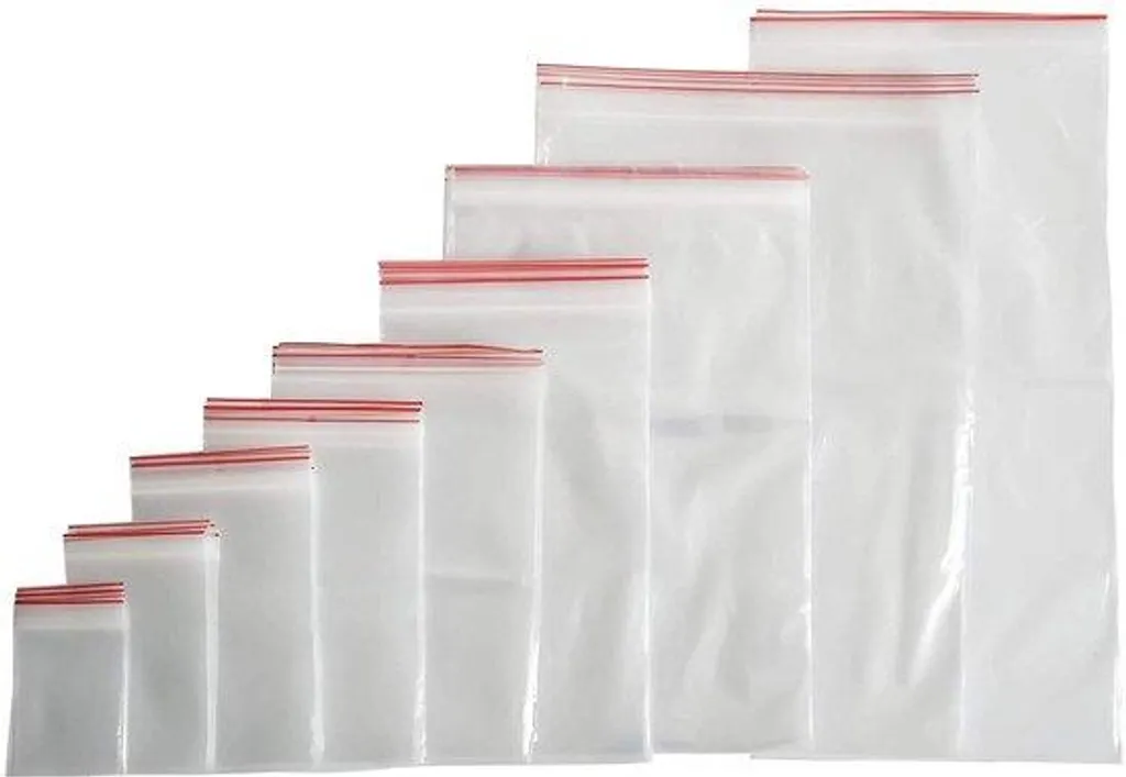 Sachet Zip 7x10 cm pour Bijoux et Petites Pièces - Rangement x100 Unités