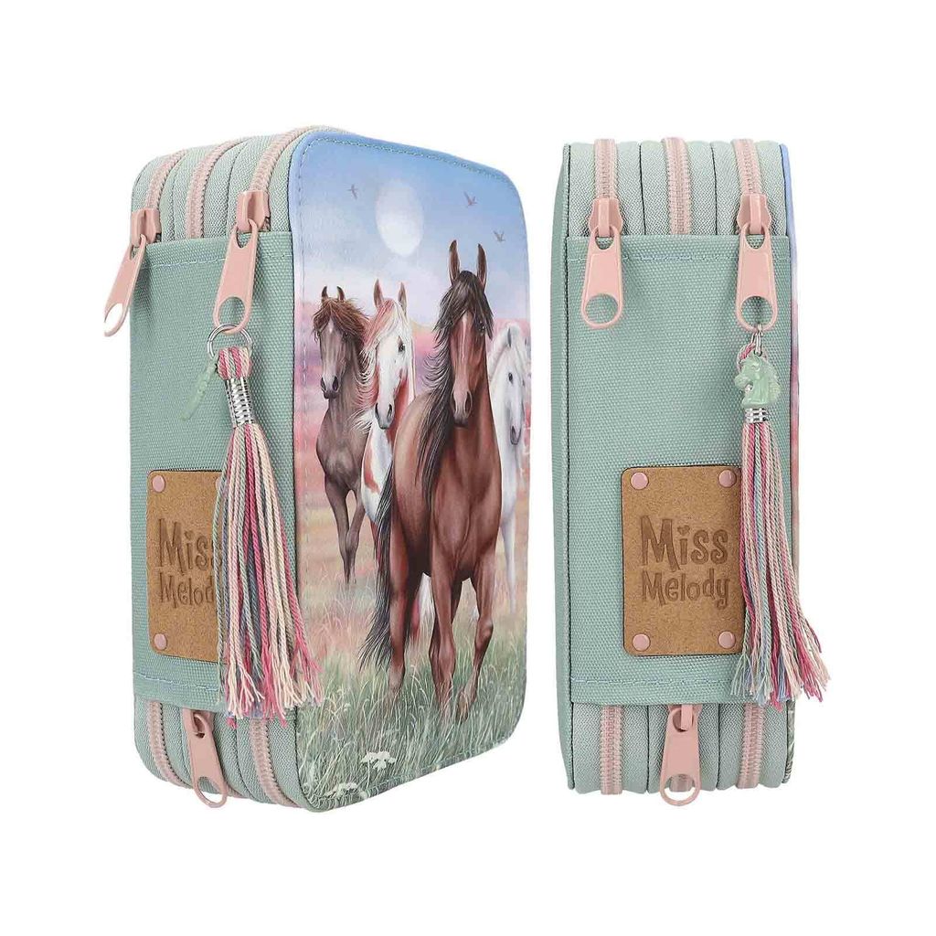 Depesche 3-Fach Federtasche Miss Melody Hoof Clatter Produktbild 17