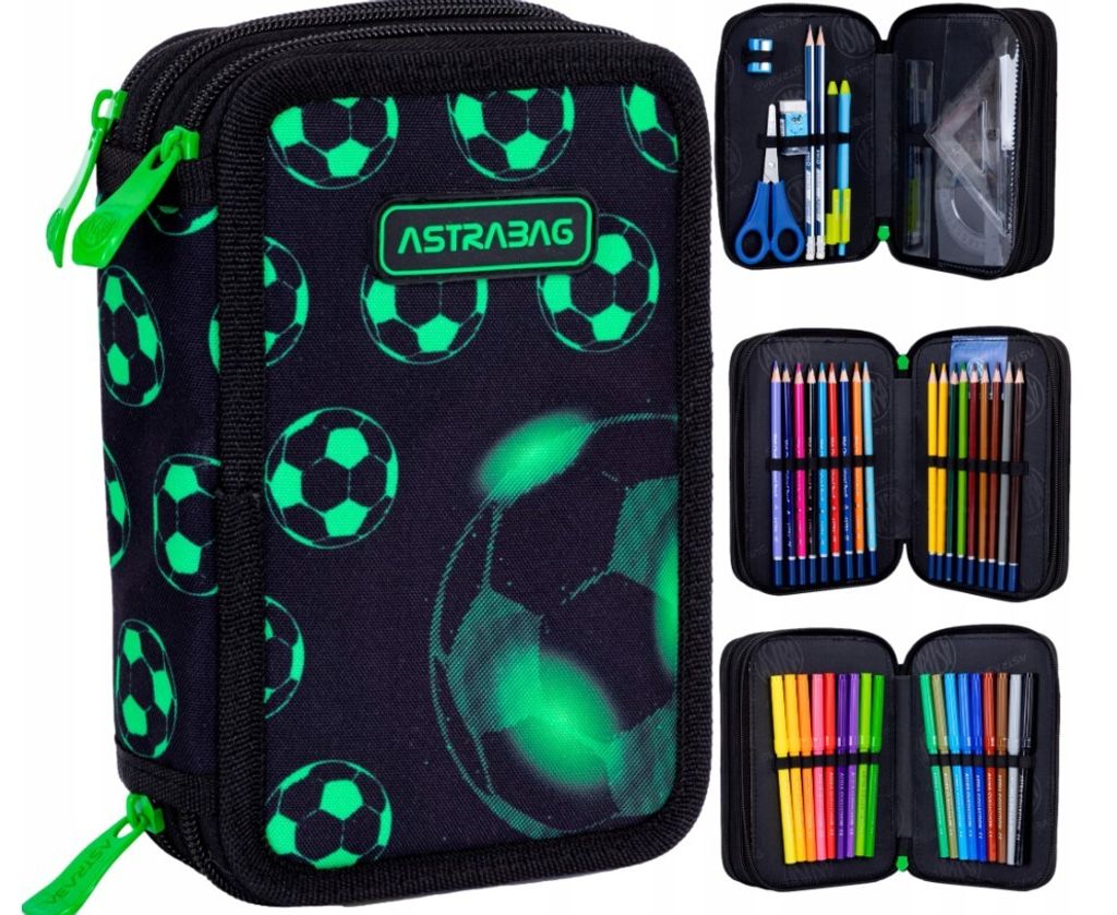 Astuccio a tre lembi con accessori Jumbo Neo Football Immagine del prodotto 