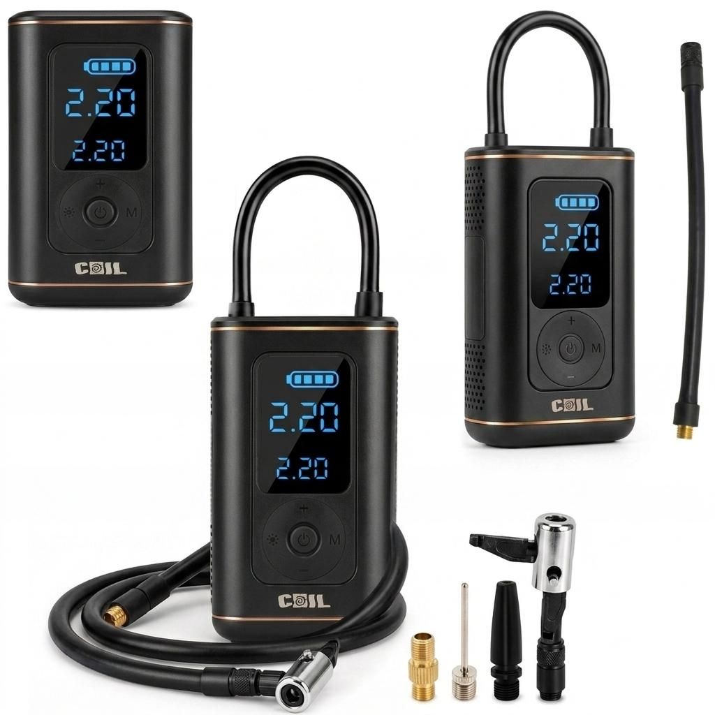 COIL Kabelloser Luftkompressor 150 PSI / 10 Bar – Produktbild 