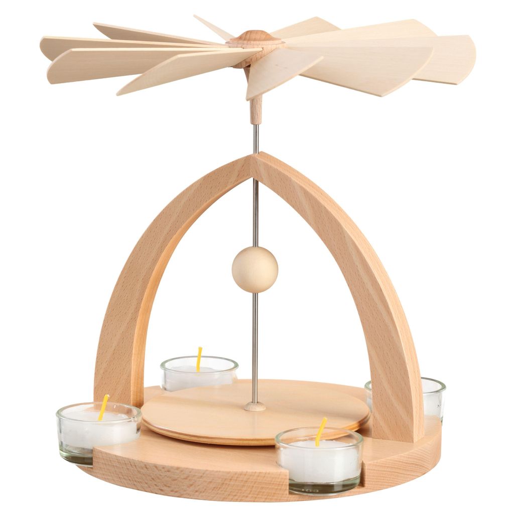 Tischpyramide Gestell rund leer Höhe 23cm NEU