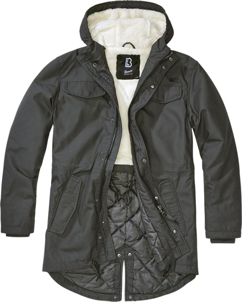 Brandit - MARSH LAKE Winter Parka anthracite - XL