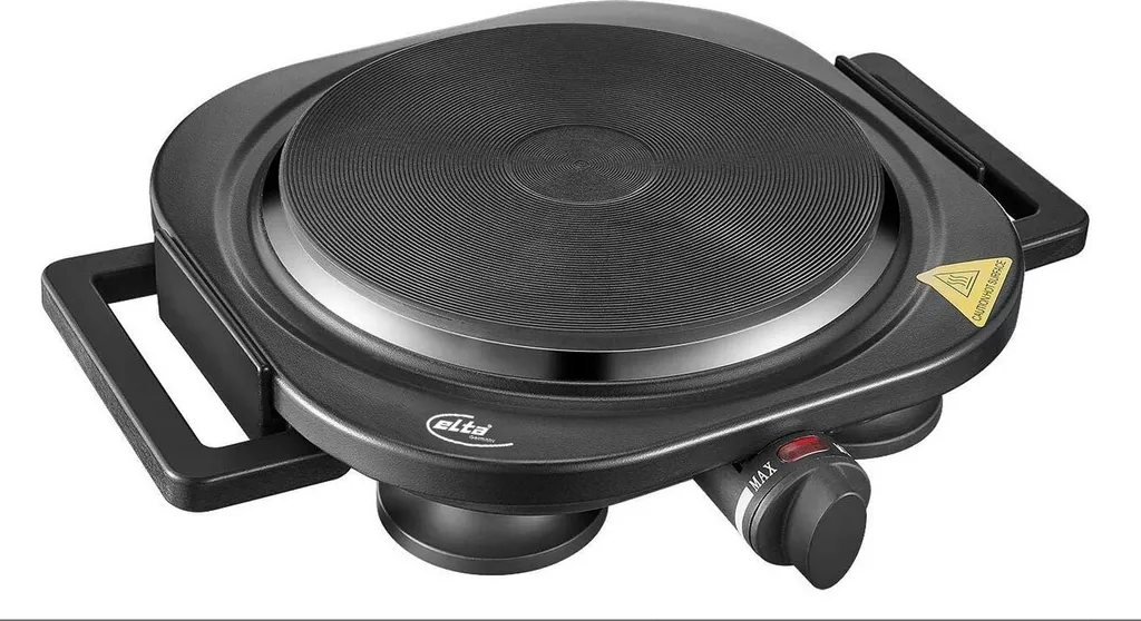 Réchaud d'Appoint Électrique 1500W pour Dépannage ou Travaux Cuisine