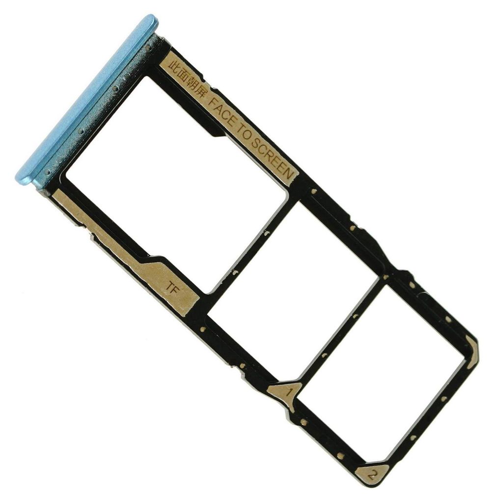 Redmi Note 9 Pro Sim Karten Halter Tray Fach (Light Blue), Produktbild 