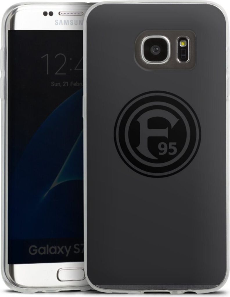 DeinDesign Slim Hülle für Samsung Galaxy S7 Edge Silikon Case Ultra Dünn Handyhülle F95 Fortuna Düsseldorf Logo