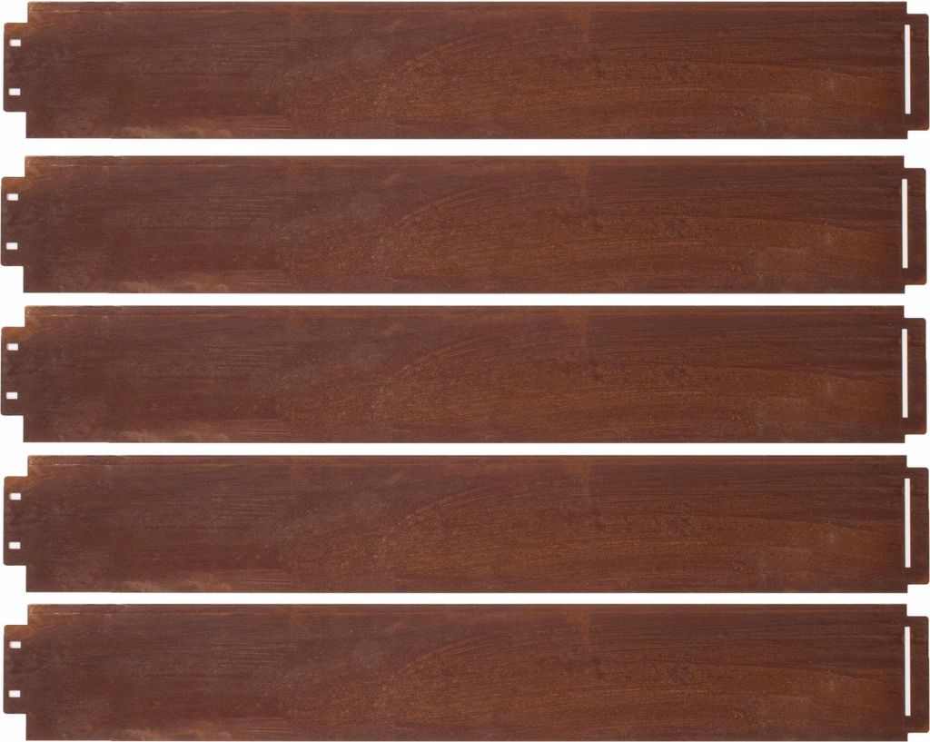 Bordure de pelouse 5pcs. 15x100cm plantes bordure de Image du produit 