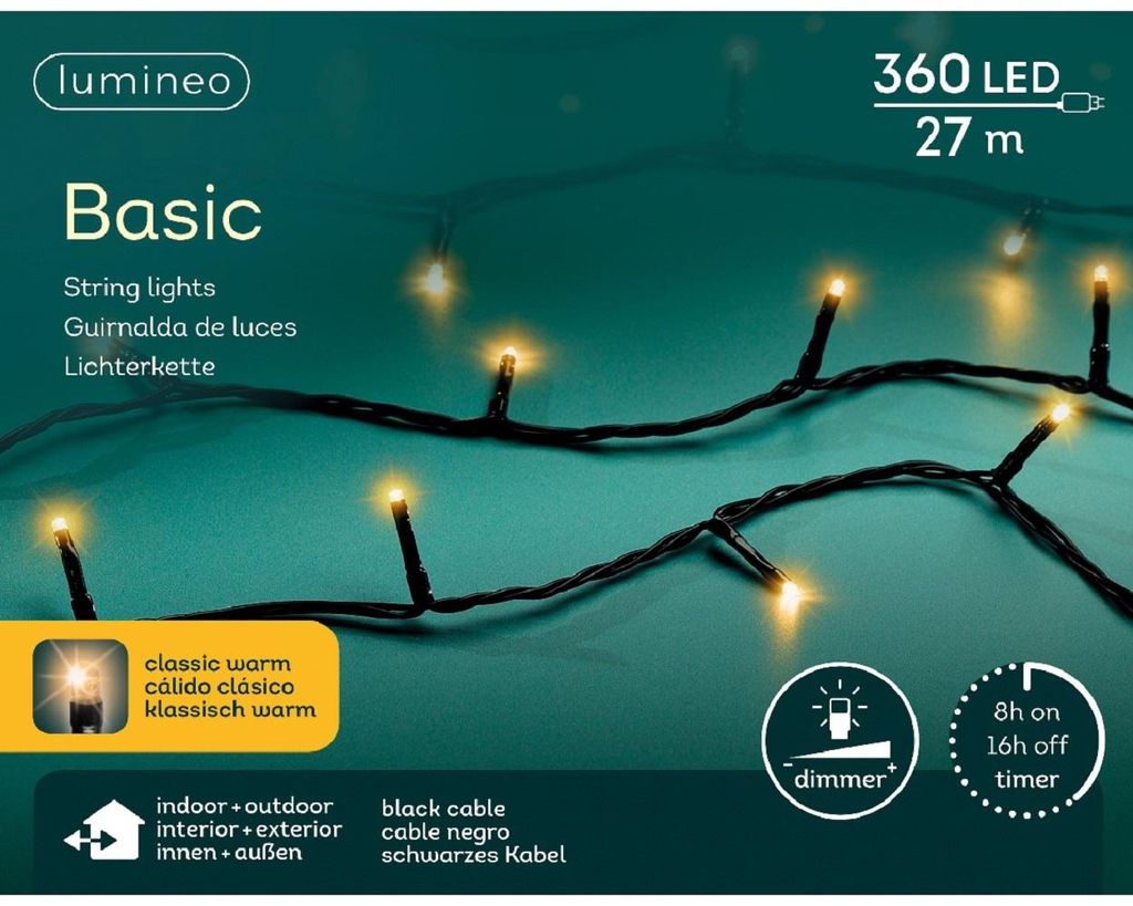 LED Basic-Beleuchtung Outdoor L.2700cm 360L Produktbild 