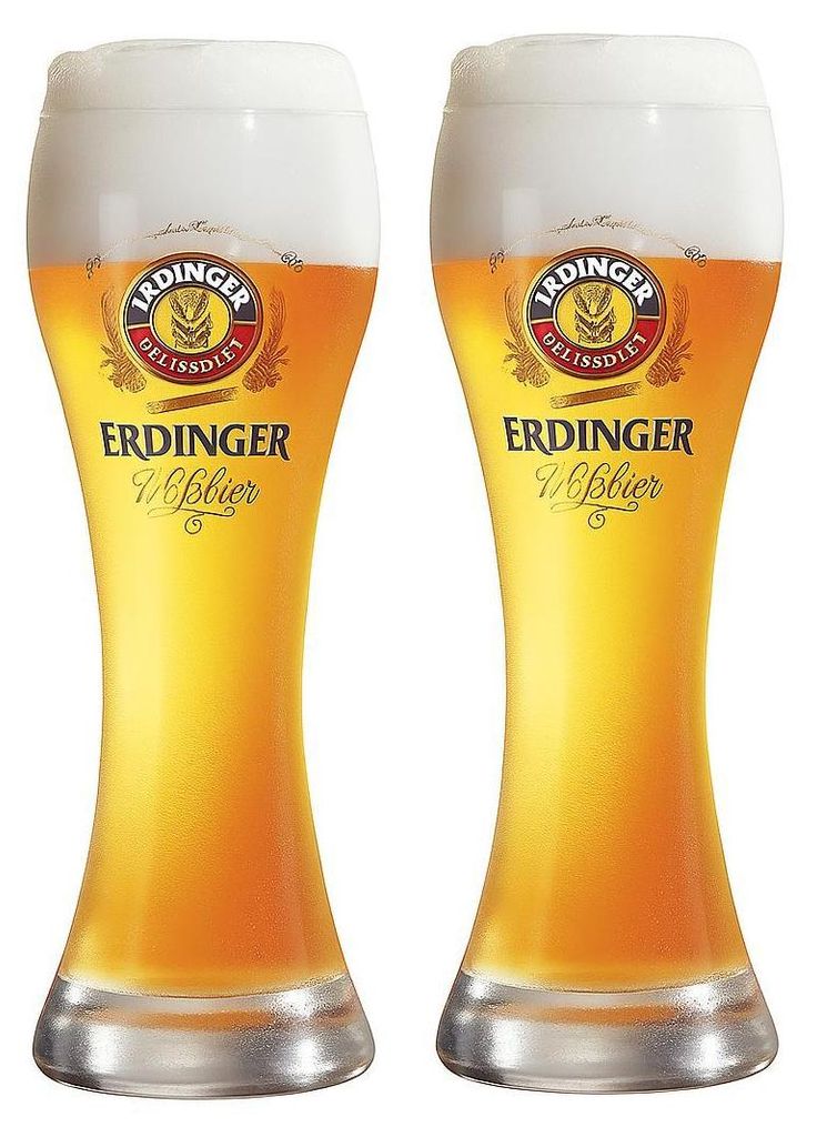 Erdinger Weizenbiergläser - 500 ml - 2 Stück Produktbild 