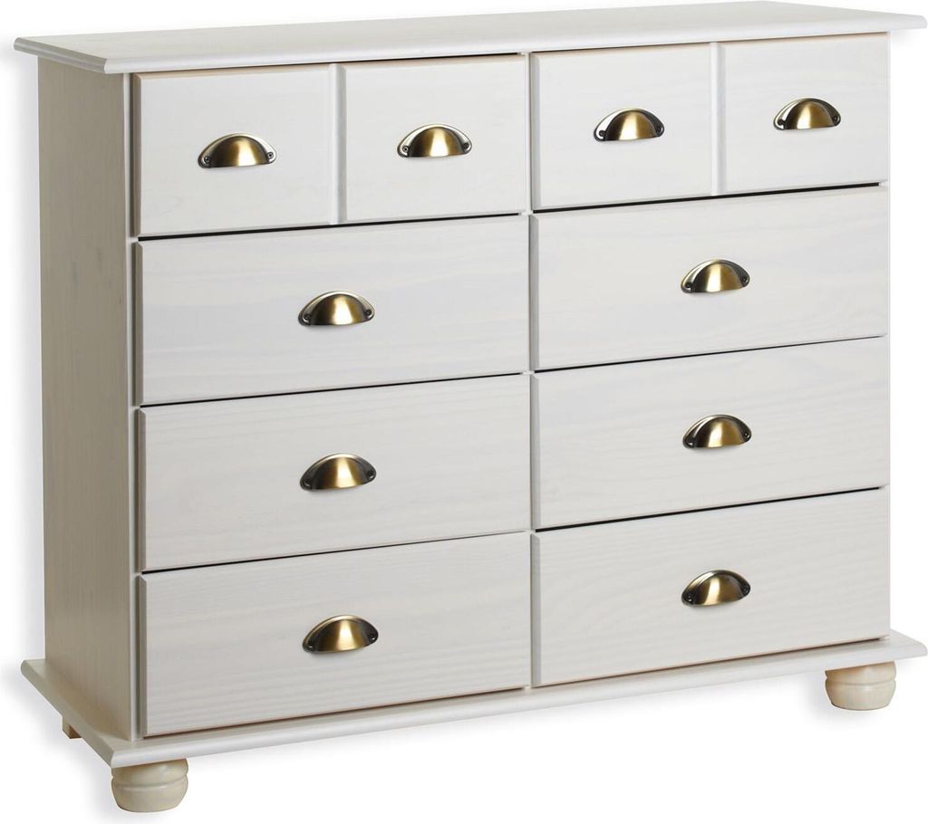 Schubladenschrank COLMAR, schöne Kommode mit 8 Schubladen, Produktbild
