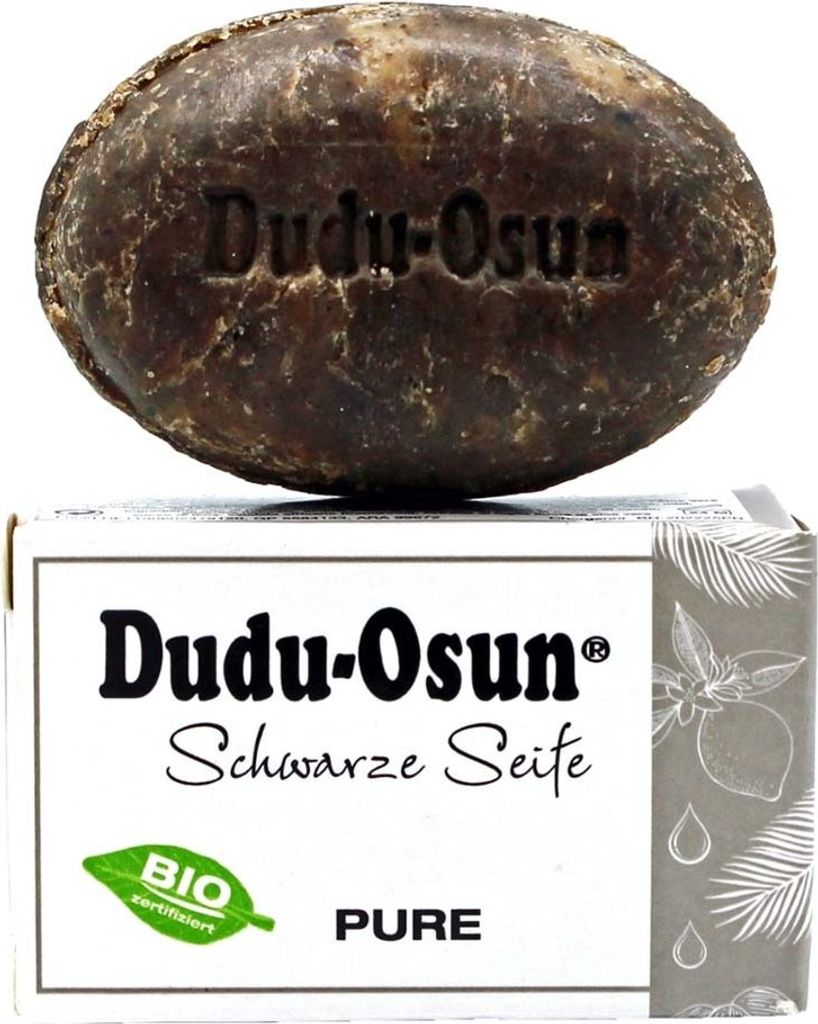 Dudu Osun - Schwarze Seife parfümfrei - 25g Produktbild 