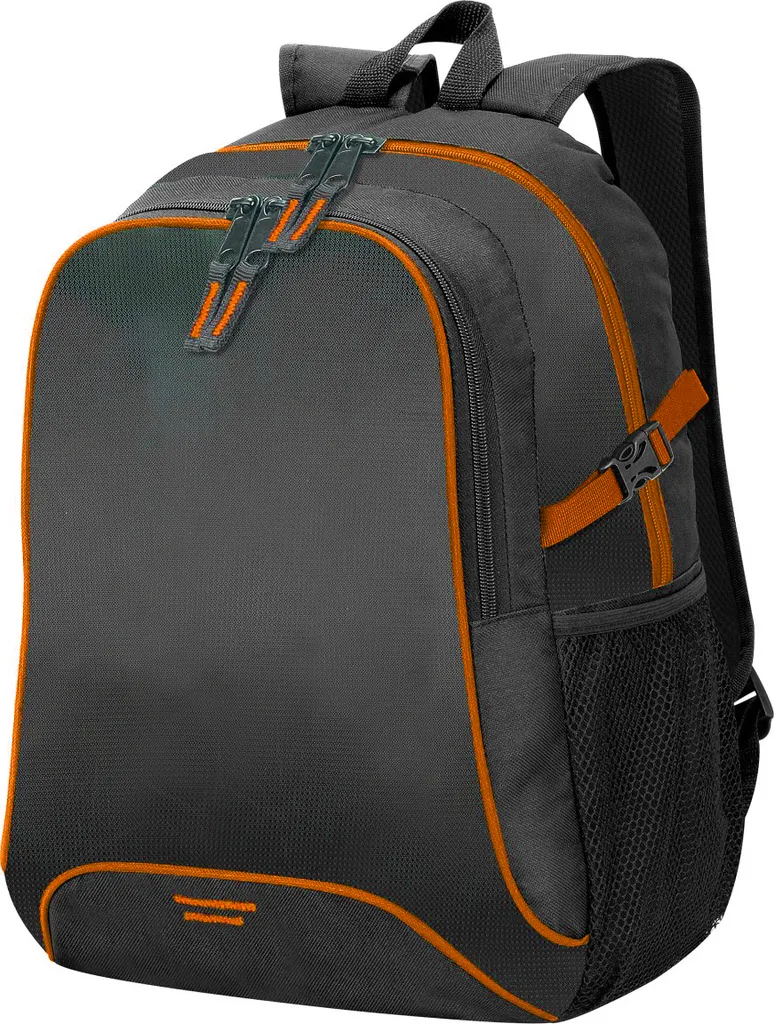 Sac à dos étanche 30 litres Shugon BC4179 avec bandes orange, lot de 2