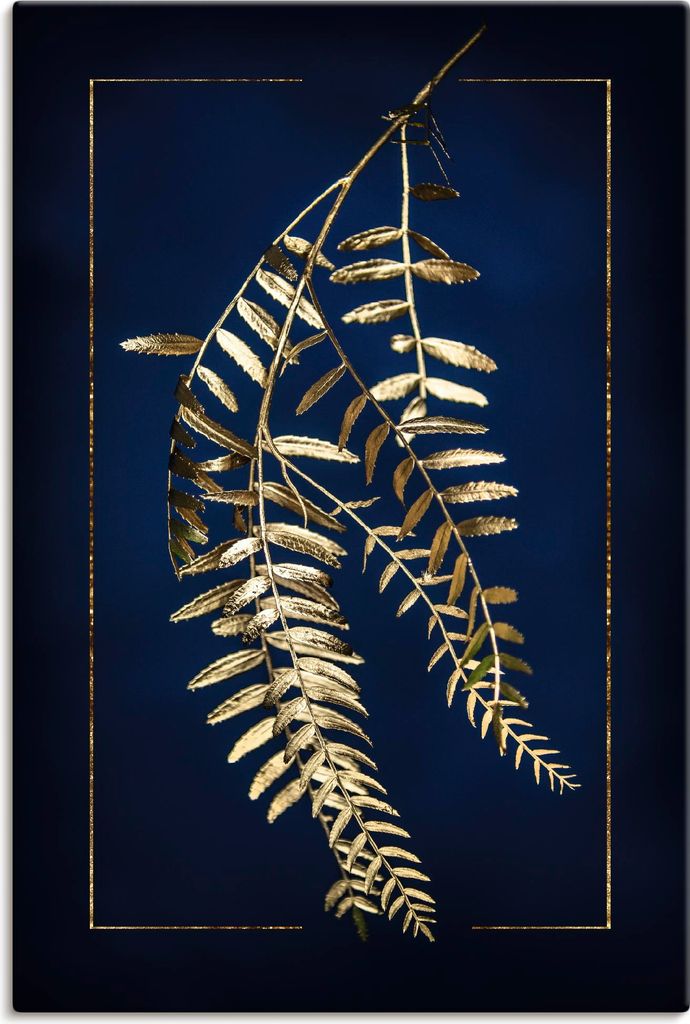 ARTland Leinwandbild Goldener Pfefferbaum Größe: 40x60 cm