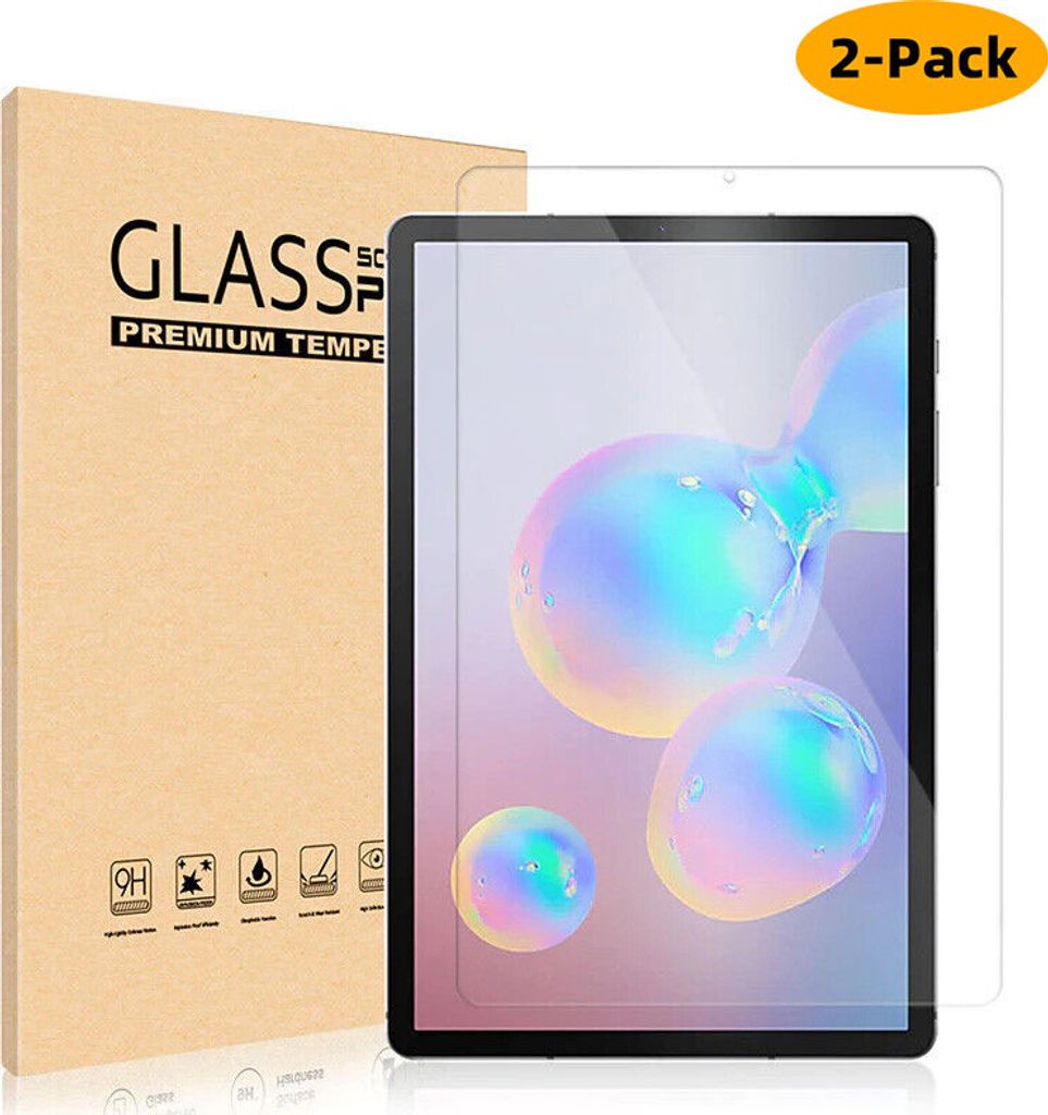 2er-Pack Schutzglas Für Samsung Galaxy Tab S6 Lite 10.4 Produktbild 