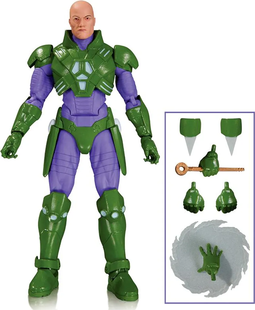 DC Icons Lex Luthor Forever Evil Figurine Collector de 15cm pour Fan
