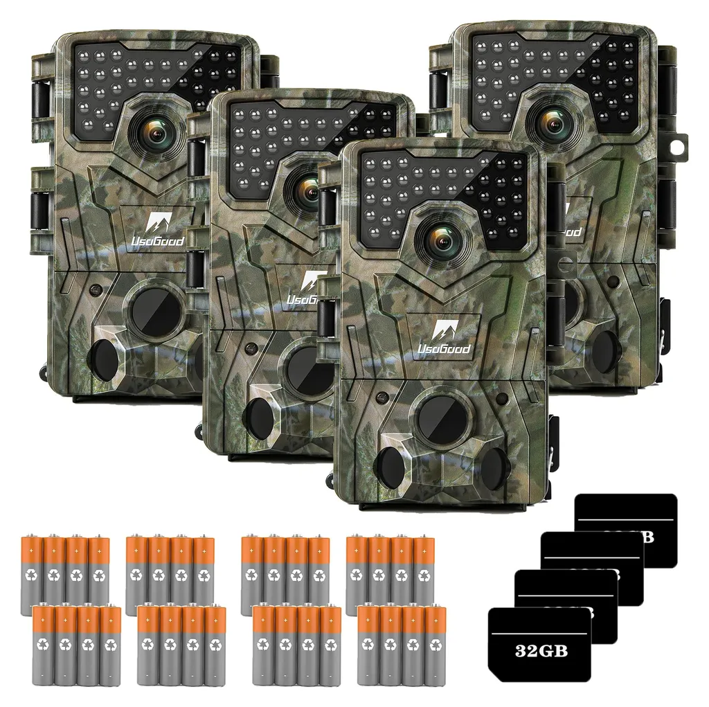 Caméra de Chasse 36MP 4K Vision Nocturne : Ne Manquez Plus Aucun Gibier