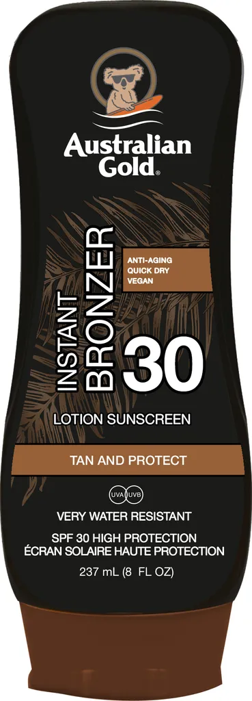 Australian Gold SPF30 con Bronzer 237ml | Basta Scottature e Pallore