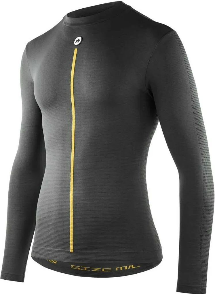 Assos 2/3 P1 Baselayer manches longues : Adieu l'humidité à vélo !