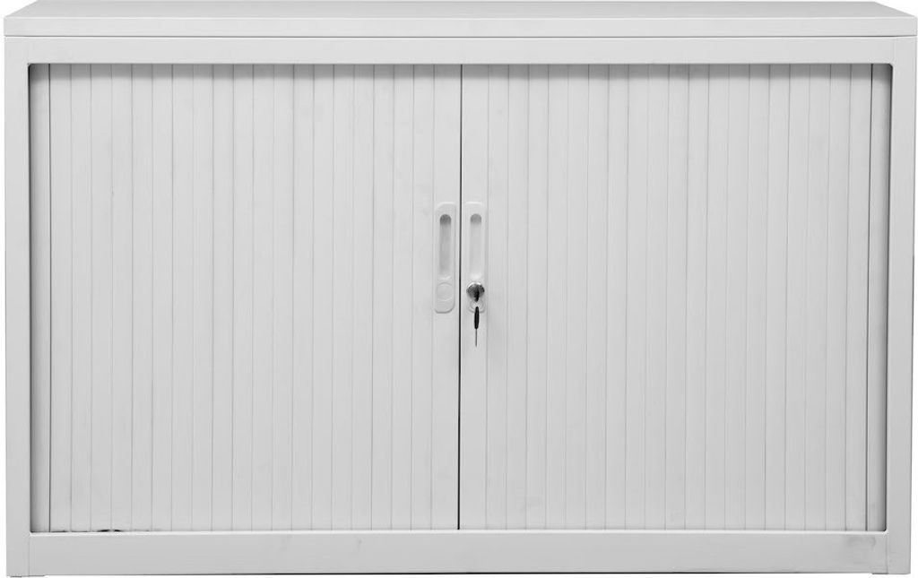 Rollladenschrank Weasel | 2 Ordernhöhen | HxBxT 75x120x46 cm | Weiß