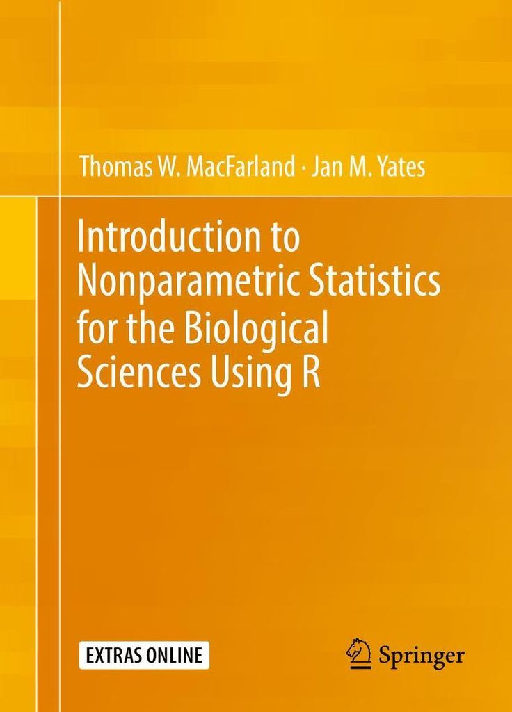 Introduction to Nonparametric Statistics for the Biological Sciences Using R