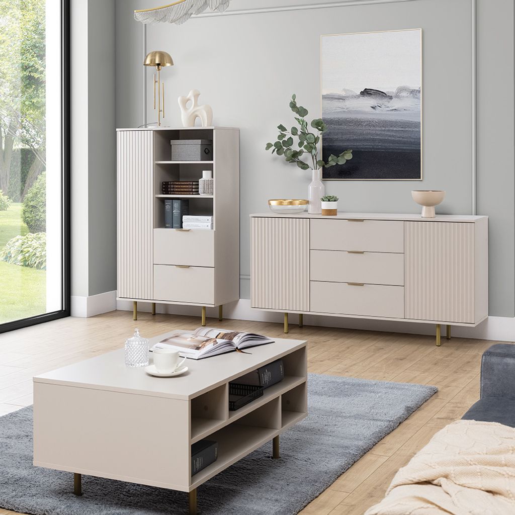 Wohnmöbel Set Kaschmir NADOR-132 modern 3-teilig