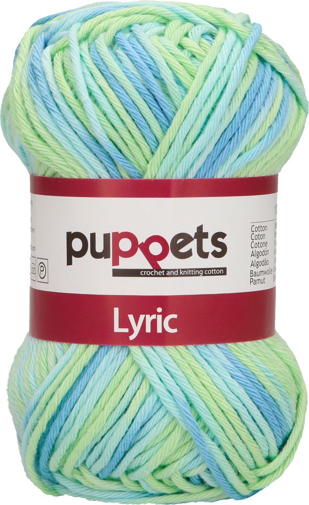 Puppets Lyric Filato Di Cotone Per Uncinetto E Maglieria - Matassa Da 50g, 70m, Colore Beige, Spessore 8, Certificato Oeko-Tex