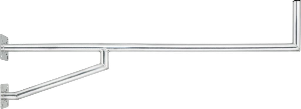 PremiumX 200cm Wandhalter Aluminium zwei Wandplatten Wand Produktbild 