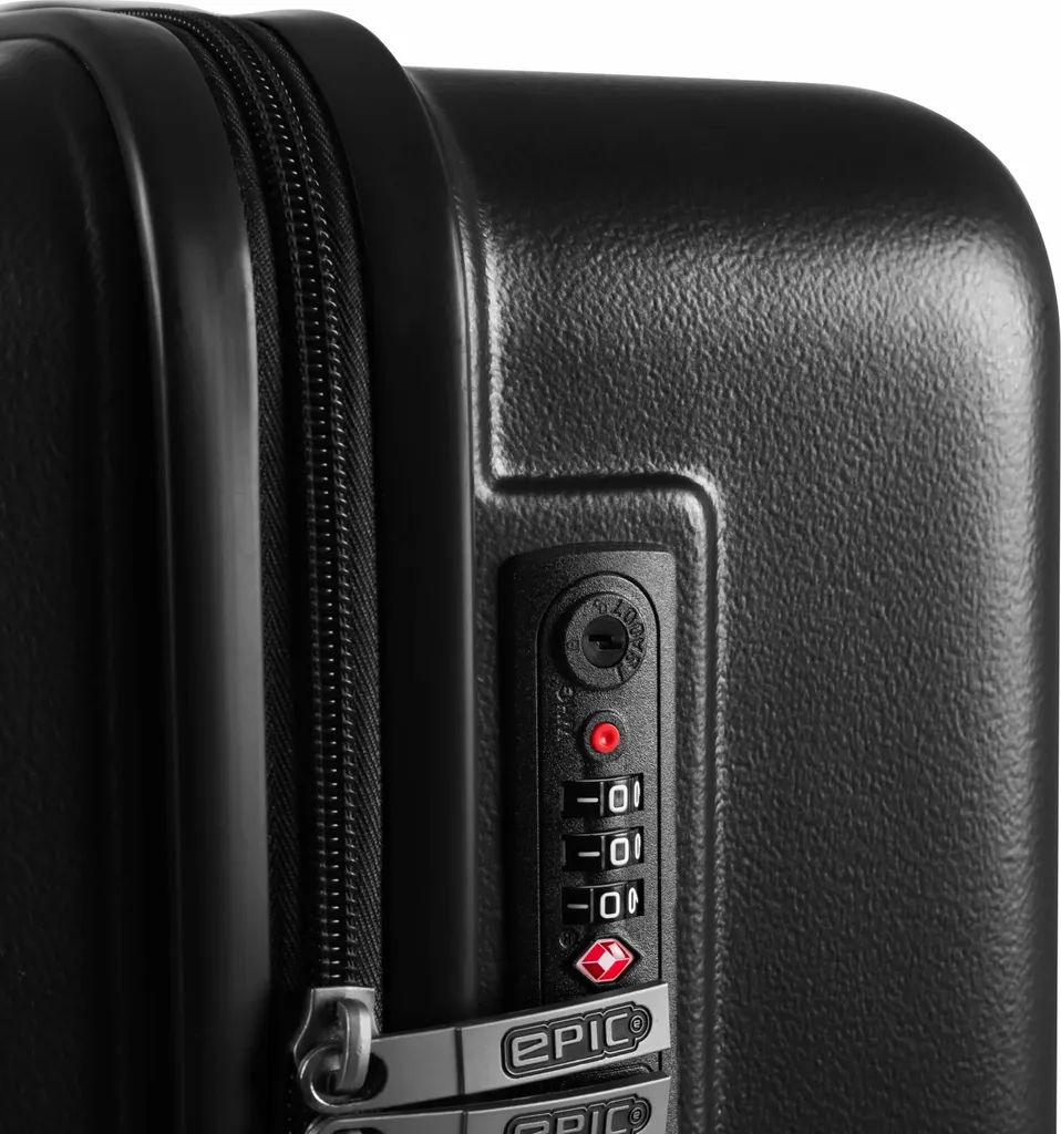 EPIC POP 6.0 Trolley 74cm Noir - Valise Ultra Résistante à 4 Roues Dual - 11