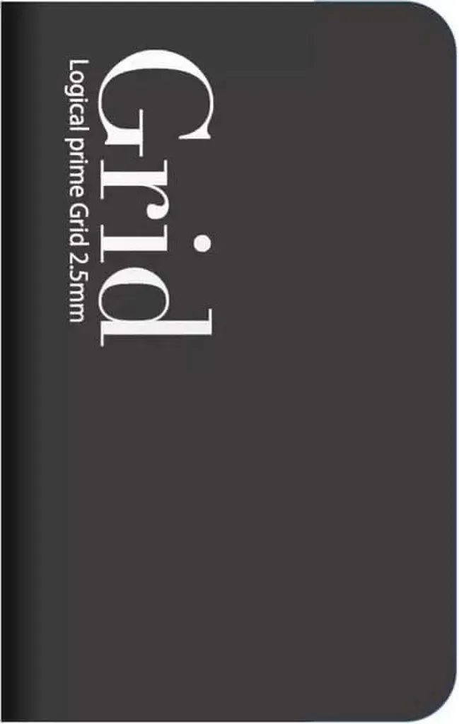 Carnet de notes A6 Logical Prime Grid Slim 2,5mm Nakabayashi souple