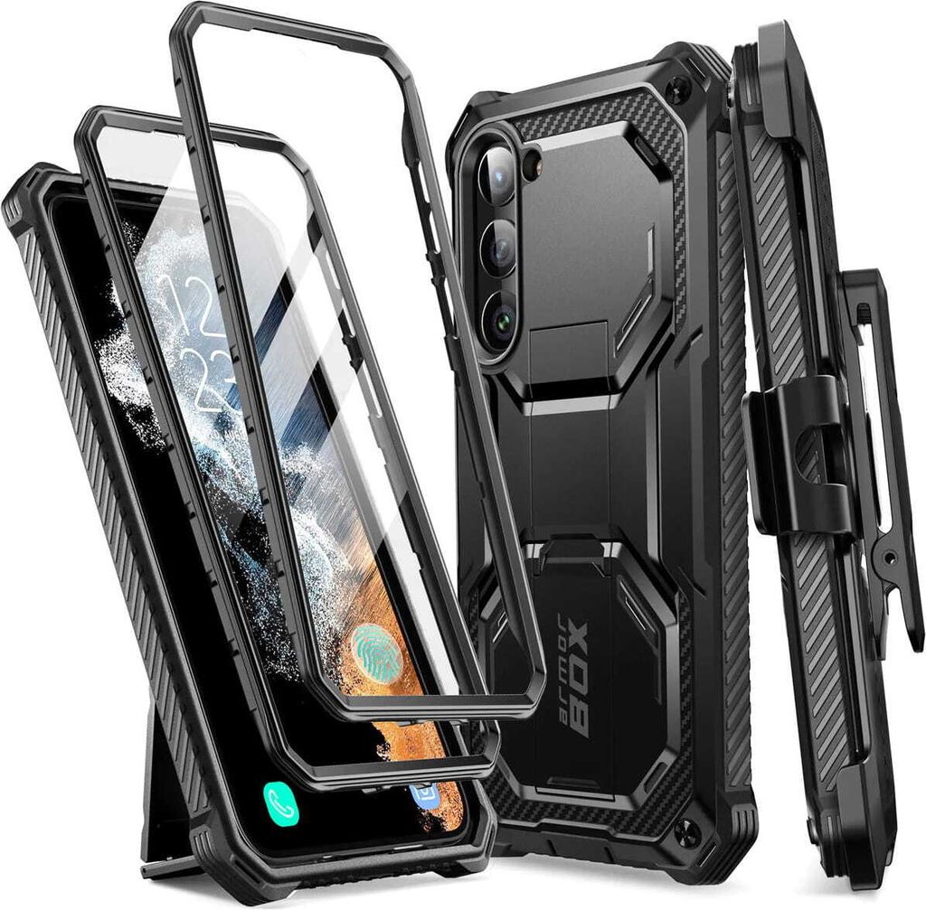 i-Blason Armorbox Galaxy2022-S23- -SP-2Set-Black, Cover, Produktbild 