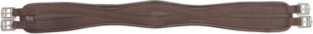 Laisse de Selle pour Équilibre Cavalier Shires ER158 Marron Élastique