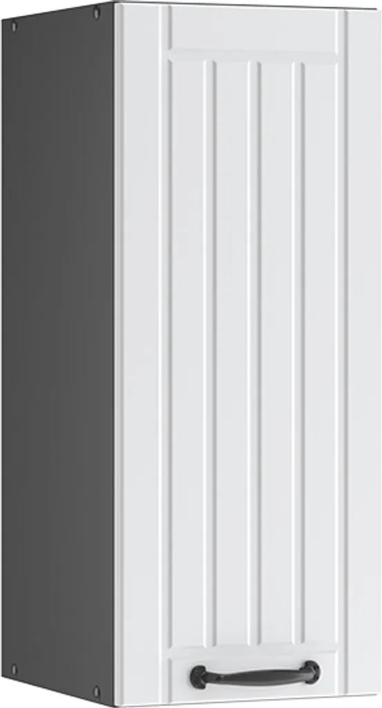 Mobile Pensile 30 cm Vicco Fame-Line Antracite e Bianco Country