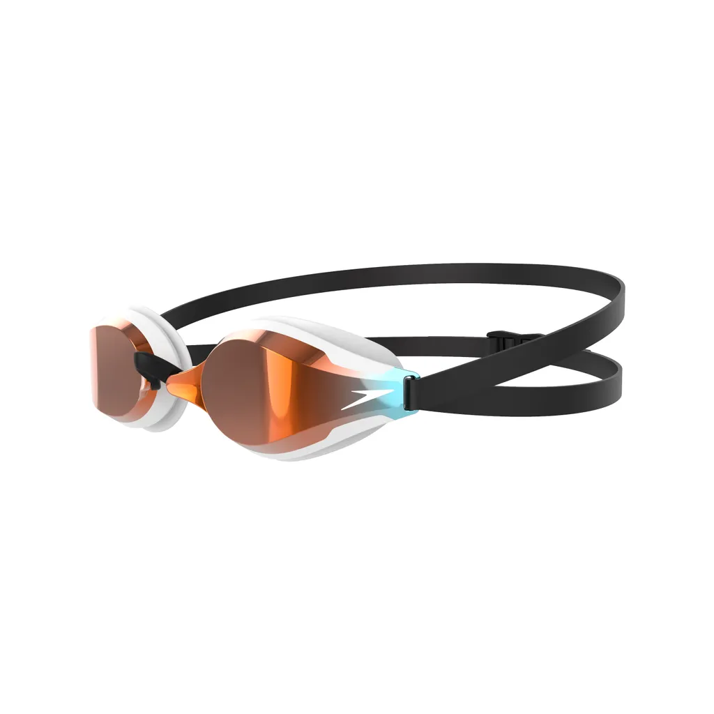 Lunettes de natation de course Speedo Fastskin Speedsocket 2 Mirror Blanc - 13