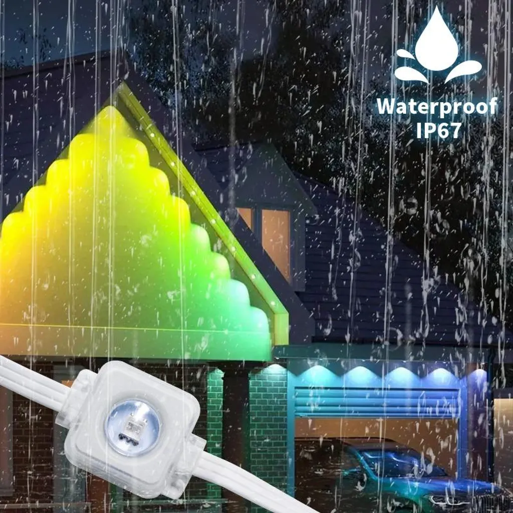 Guirlande LED Connectée Extérieure 15m Bluetooth pour Décoration - 6