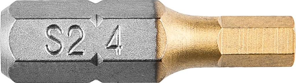 2 Stk. Bits 1/4" HEX 6,0 x 25 mm