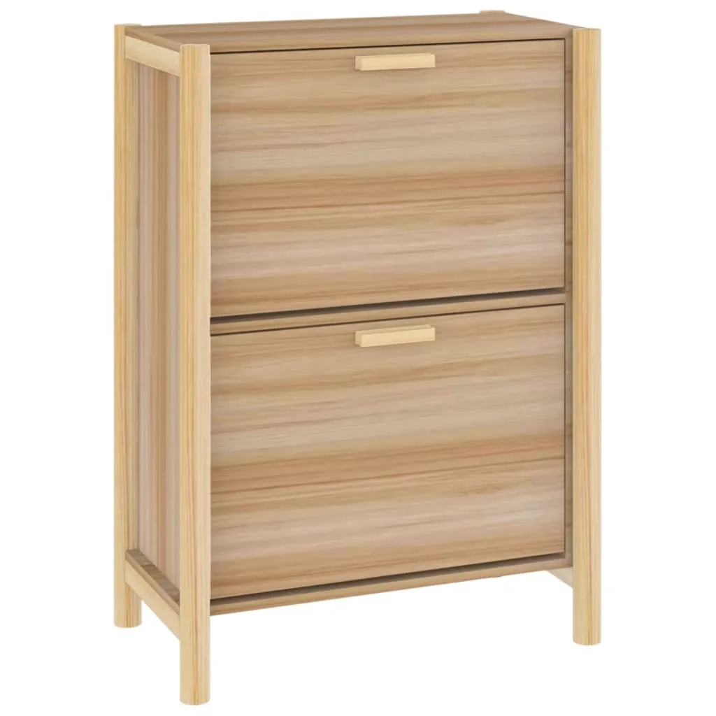 Scarpiera Salvaspazio vidaXL Legno 57,5x33x80 cm - Design Moderno