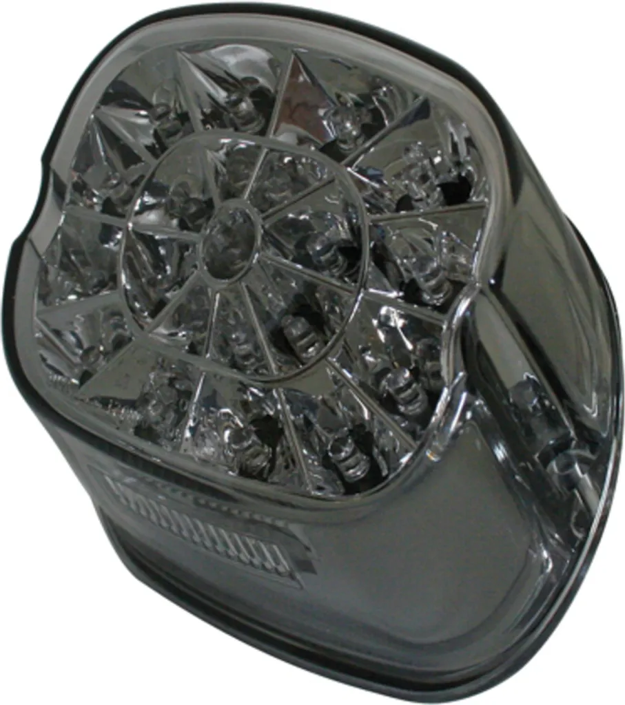 Feu arrière moto LED HIGHSIDER noir look HD universel et homologué