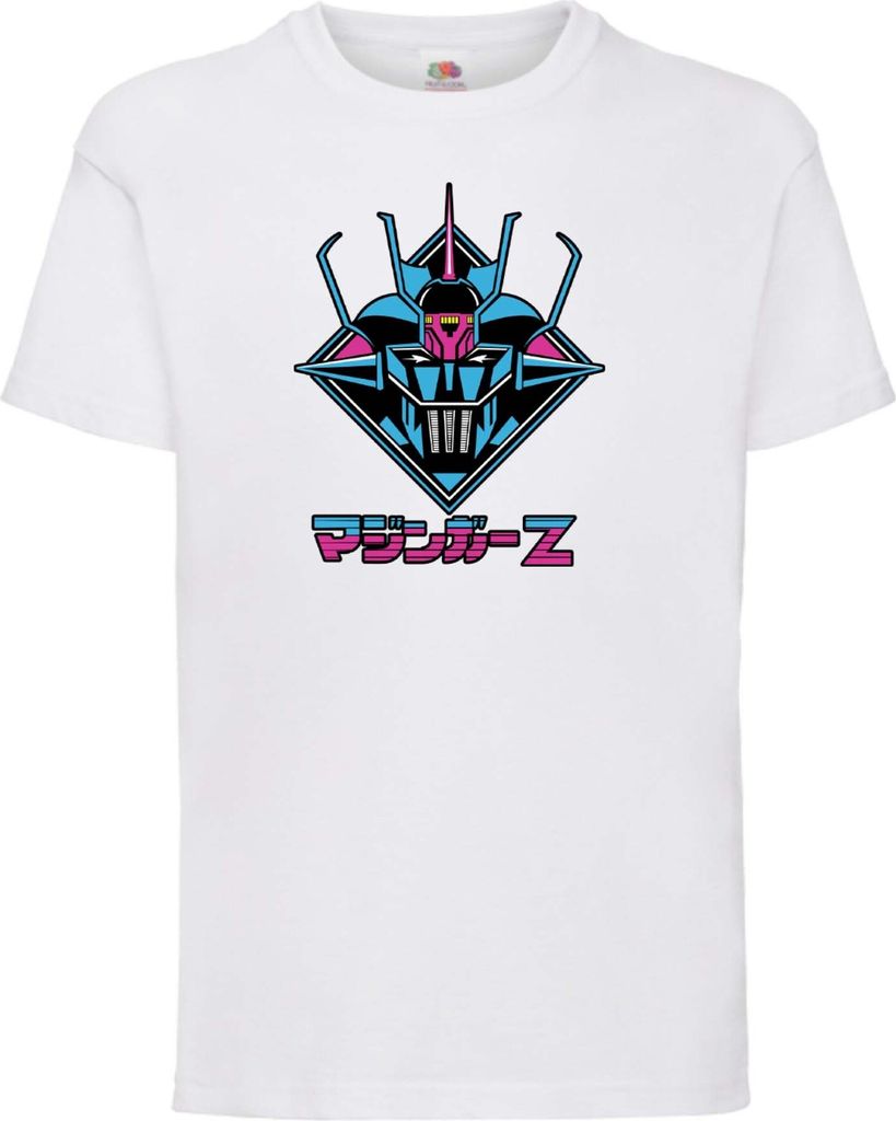 Kinder T-Shirt Mazinger Z, 9-11 Jahr - 140 / Weiß