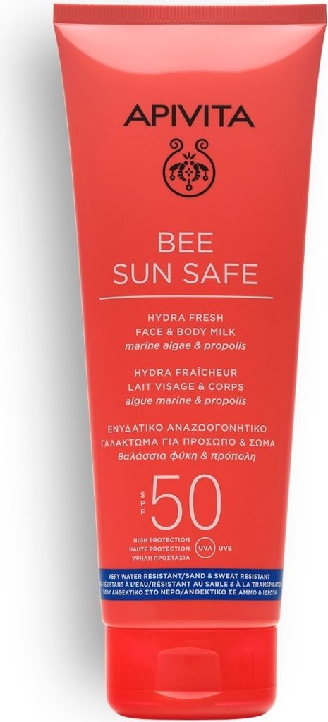 Apivita Bee Sun Safe Hydra Fresh Face & Body Milk SPF50 200ml