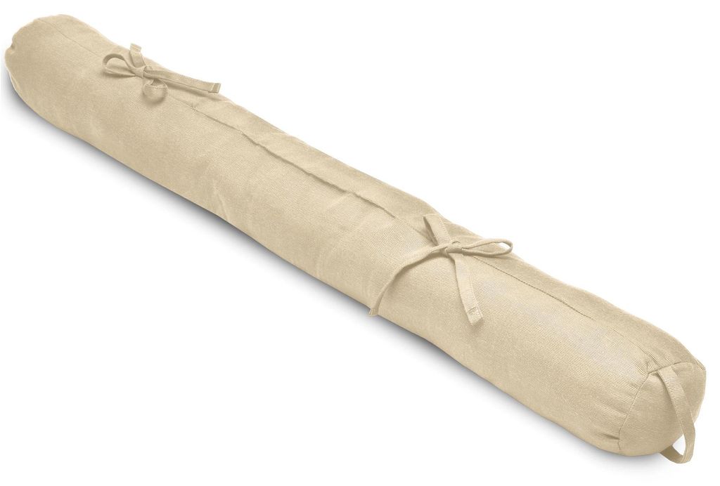 Beautissu Viento Zugluftstopper 100cm, 100x10cm, Creme