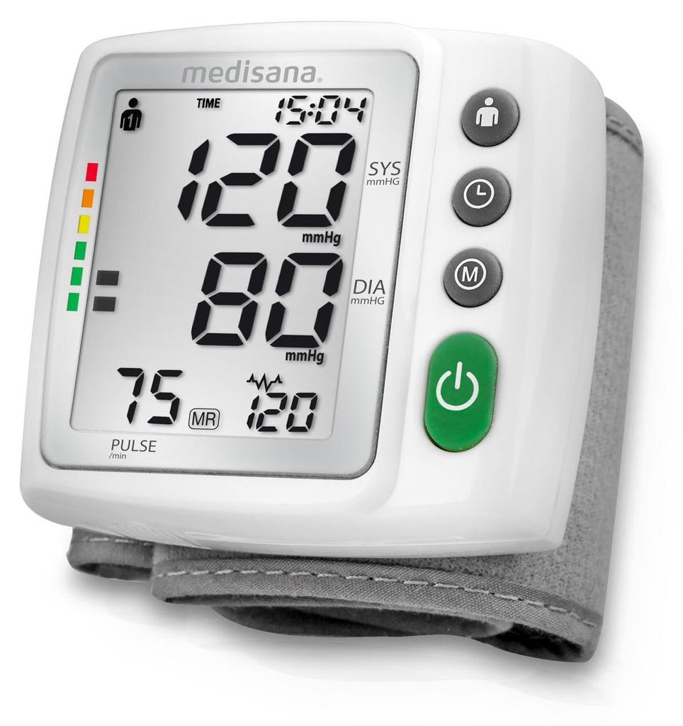 Medisana BW 315, Nadgarstek, Biały, 12,5 - 21,5 cm, 108 mm, Zdjęcie produktu 