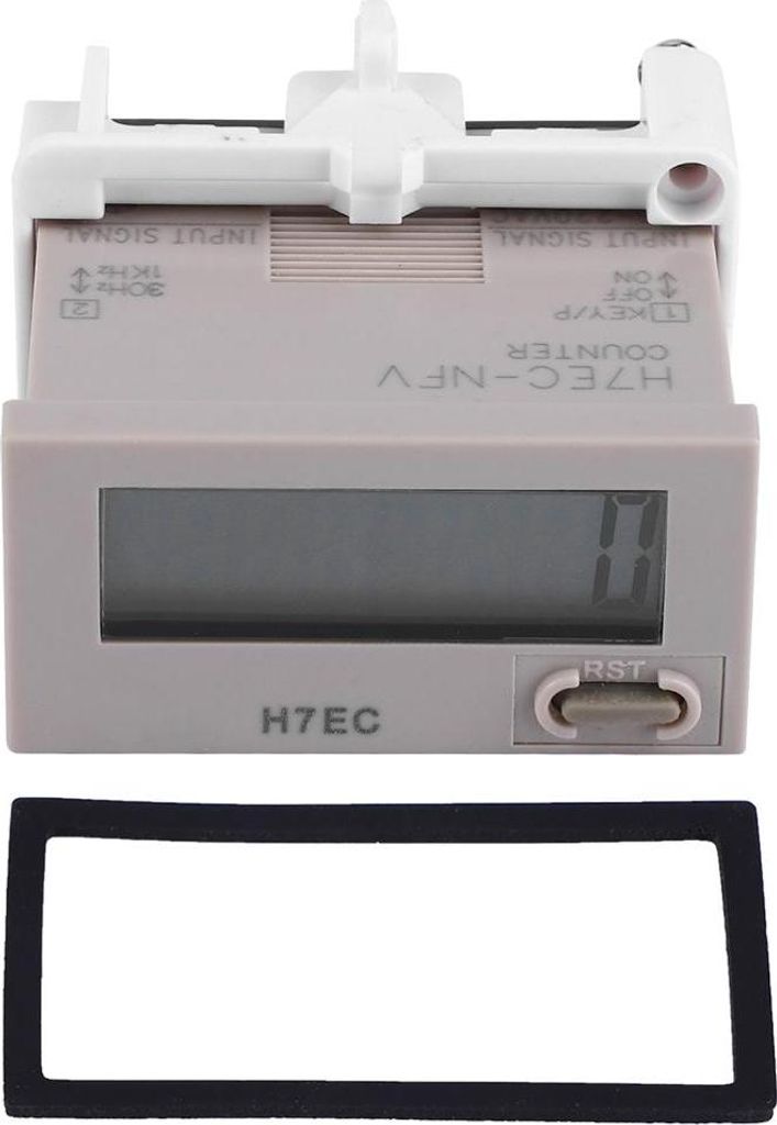 H7EC-NFV Digitaler Elektrischer Zähler AC 110-220V mit 8-stelligem LCD Display – Panelmontage