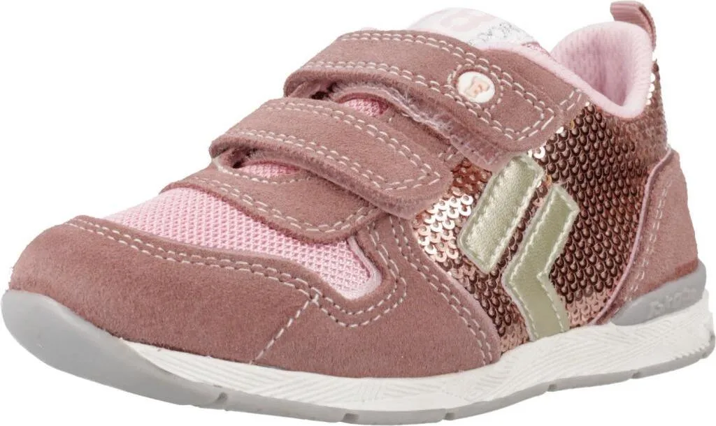 Falcotto Hack 2 Vl Rose : Chaussure de Marche Souple avec Double Velcro