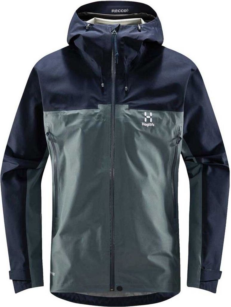 HAGLÖFS ROC Flash GTX Jacket Men Steel Blue/Tarn Blue M