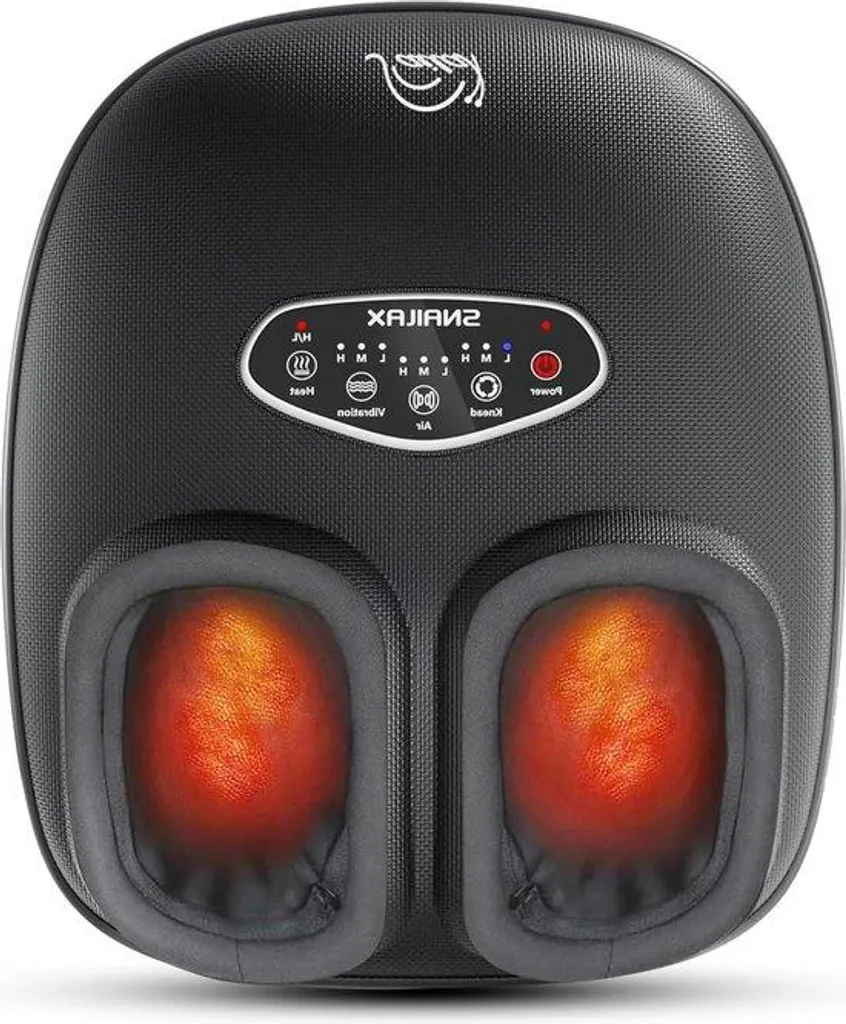 Appareil massage pieds contre douleurs : relaxation Shiatsu et chaleur