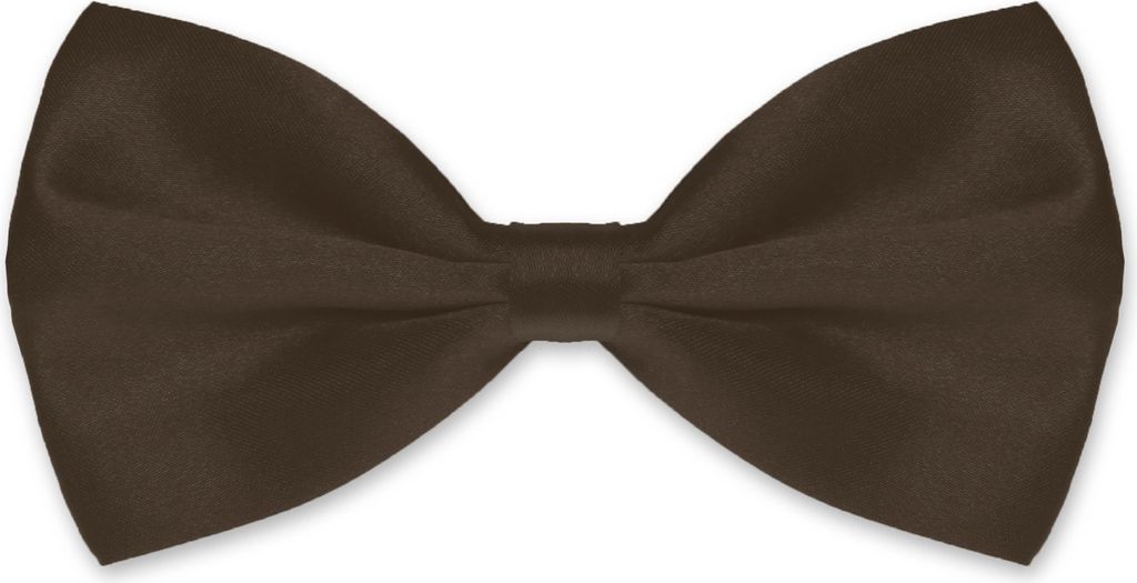 Fliege Herren Hochzeit Konfirmation Anzug Smoking Schleife Schlips verstellbar dunkelbraun