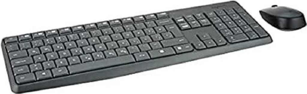 Logitech MK235 - Tastatur-und-Maus-Set - kabellos